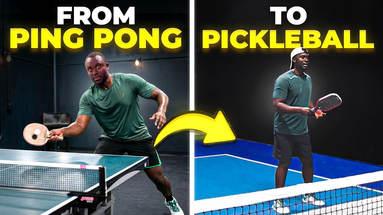 3 Table Tennis Shots That Will Transform Your Pickleball Game