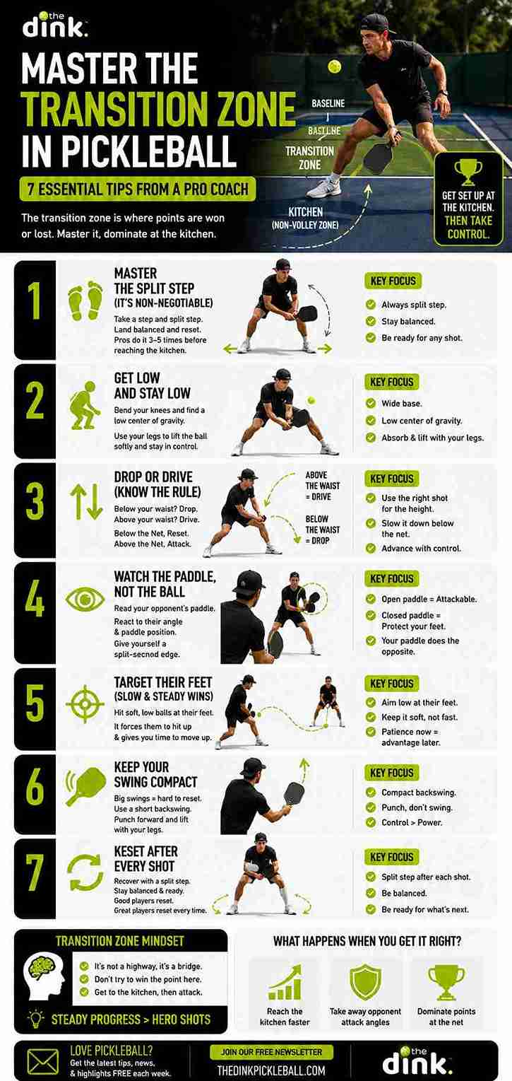 Master Pickleball's Transition Zone: 7 Pro Tips That Win Games