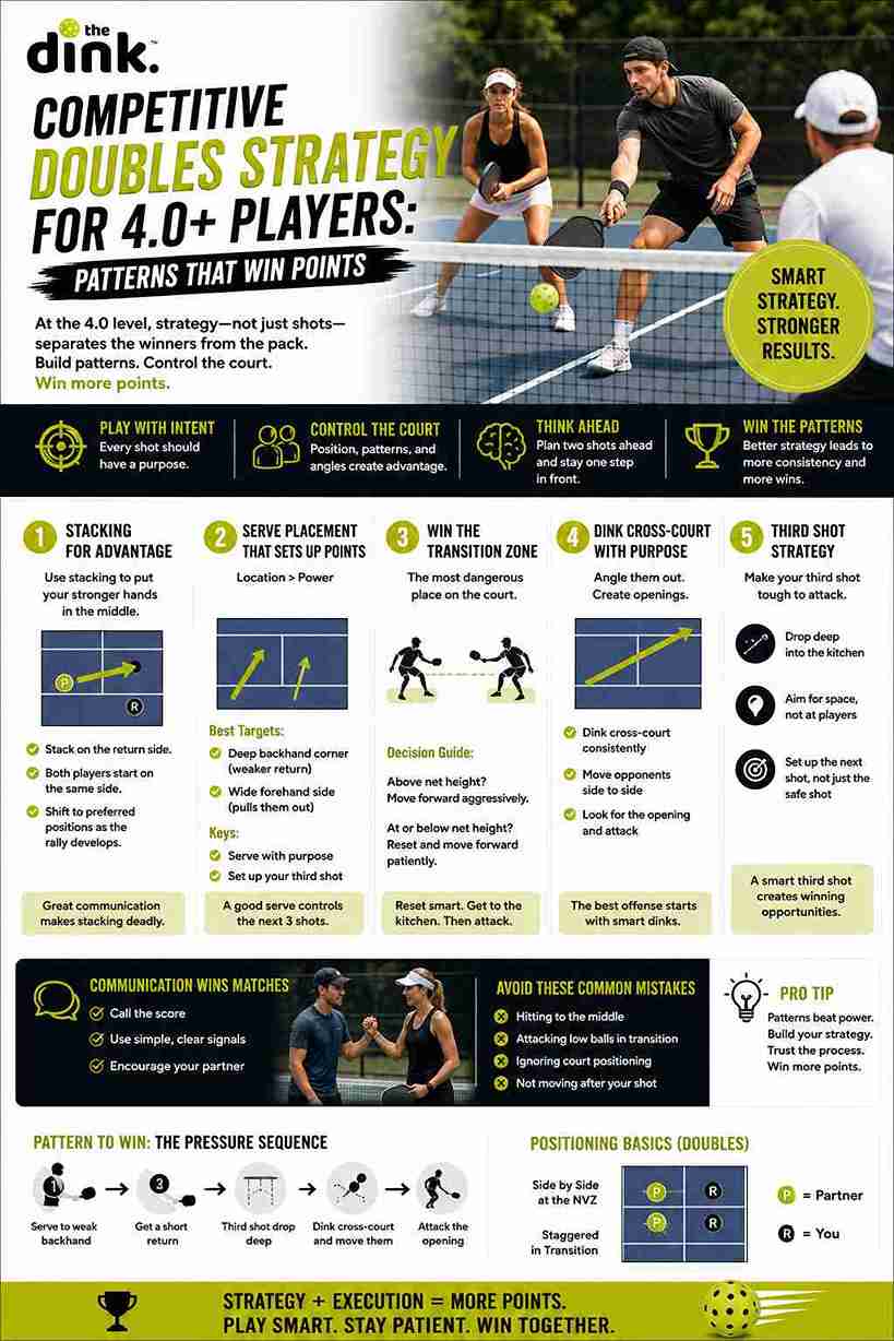 4.0+ Doubles Strategy: Win More Points with Smart Patterns