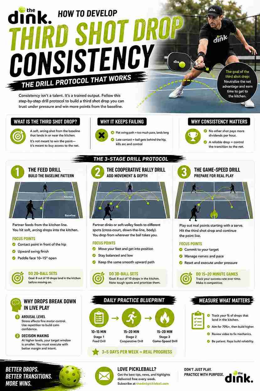 Master Third Shot Drop: Proven Drill Protocol for Consistency