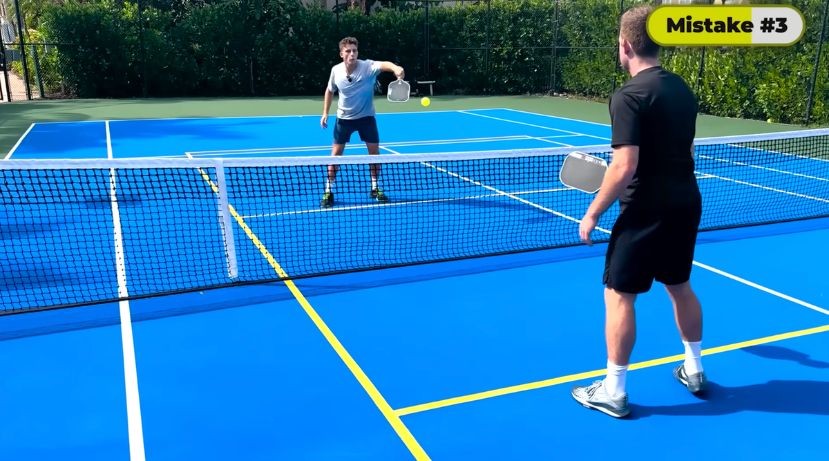 Fix Pickleball Pop-Ups: The Backswing Problem & Solution
