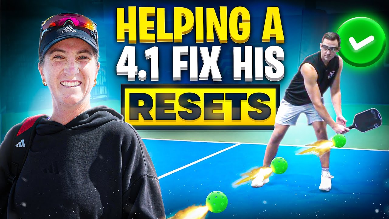Master the Pickleball Reset Shot: Technique & Drills