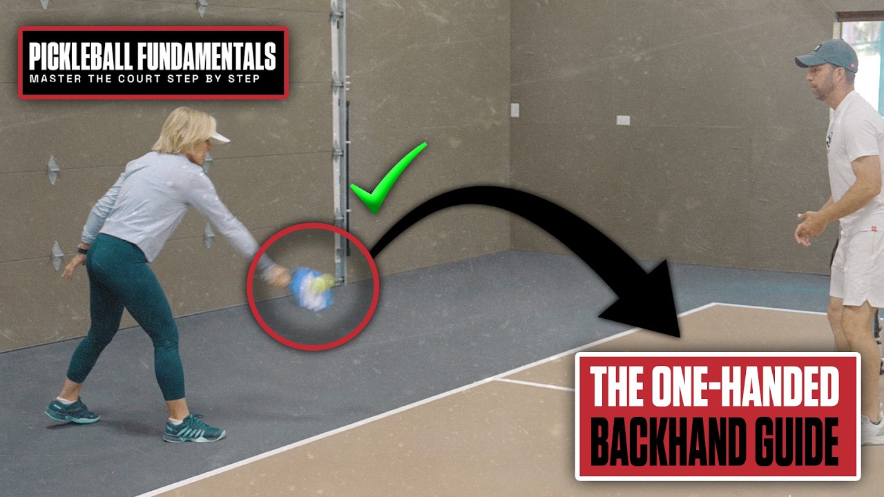 Master Your Pickleball Backhand Punch: Power & Precision