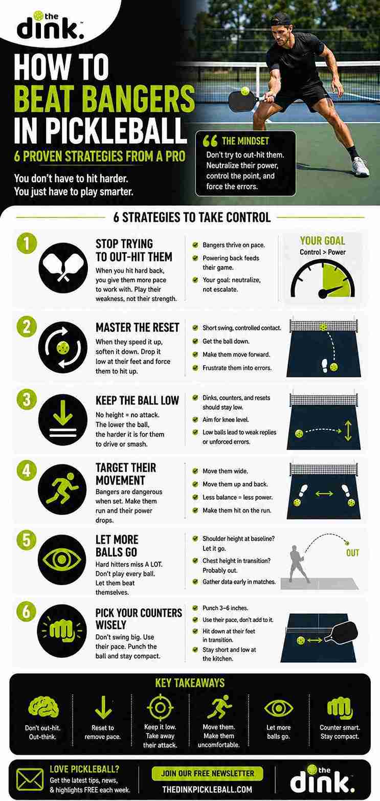 Beat Pickleball Bangers: 6 Pro Strategies That Actually Work