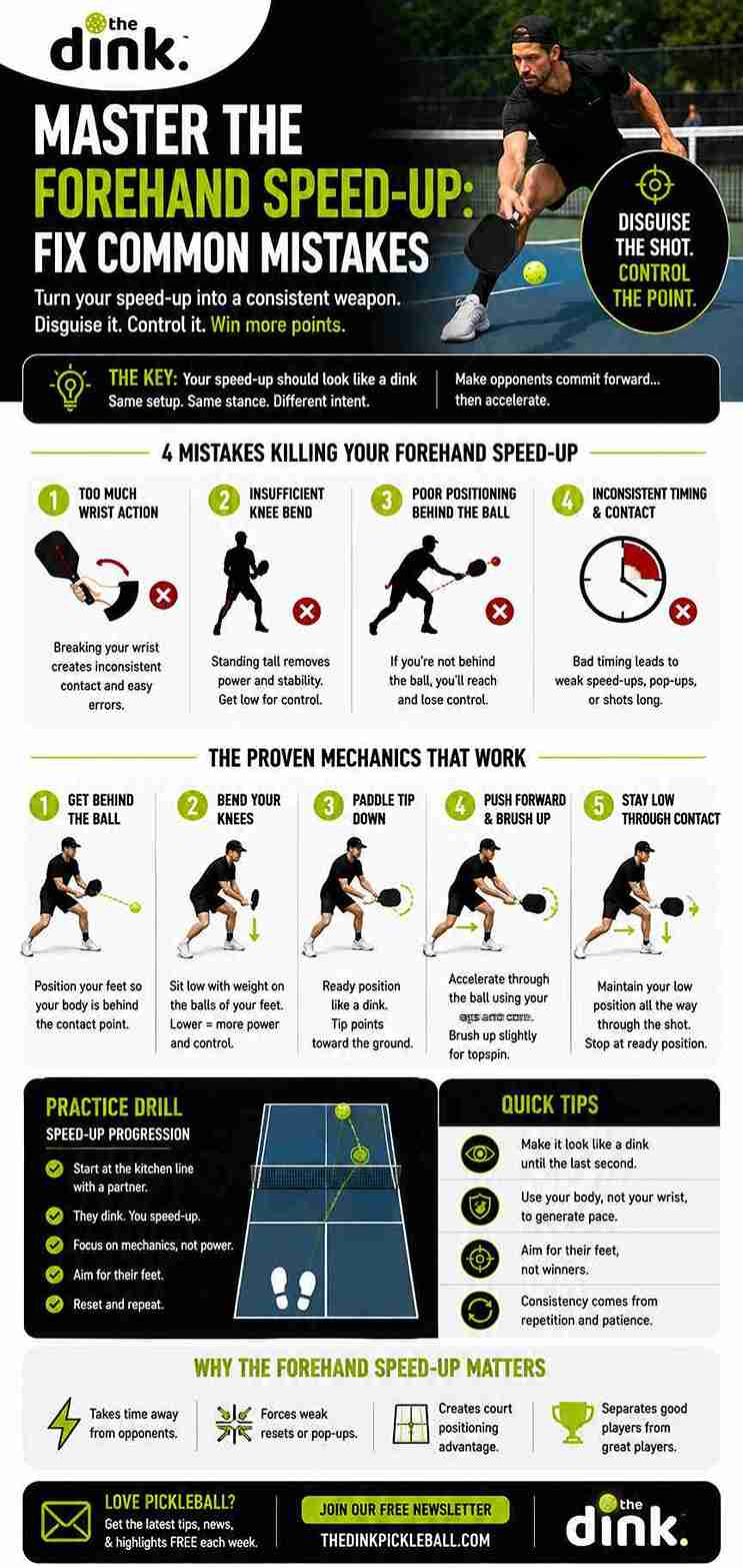 Fix Your Forehand Speed-Up: Stop These 5 Fatal Mistakes