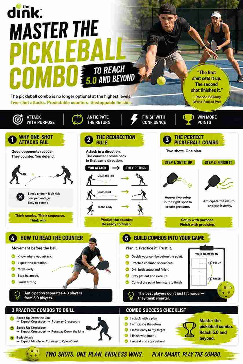Why Pickleball Combos Are Essential for 5.0+ Players