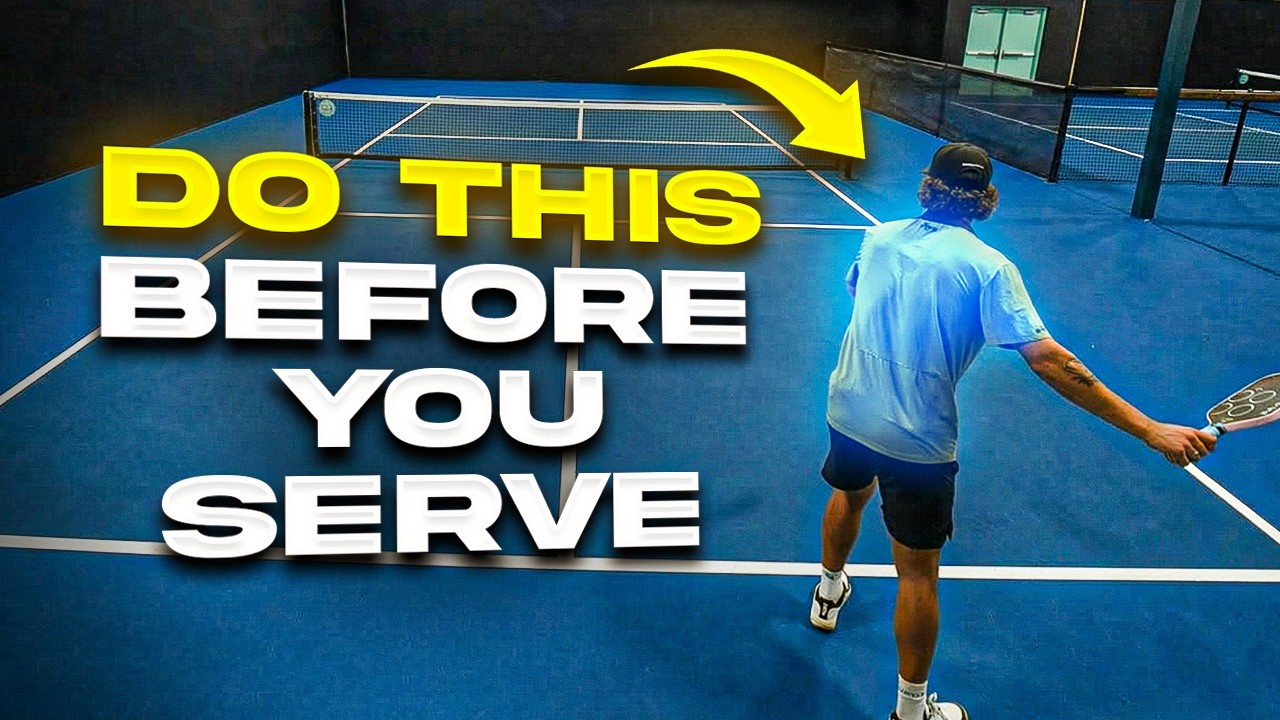 Drop Serve Mastery: The Easiest Pickleball Serve to Learn