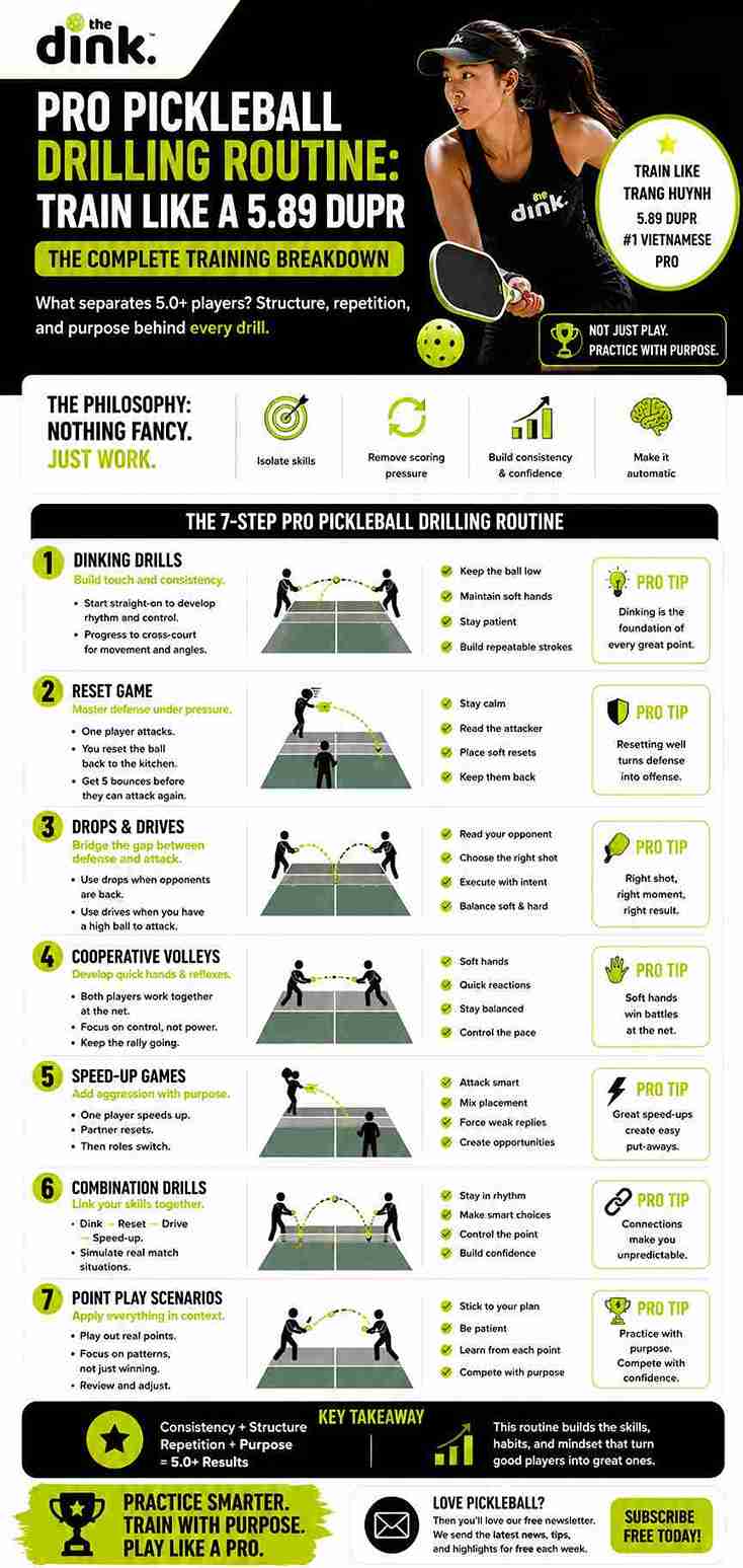 Elite 6.0 DUPR Training: Pro Pickleball Drilling Secrets