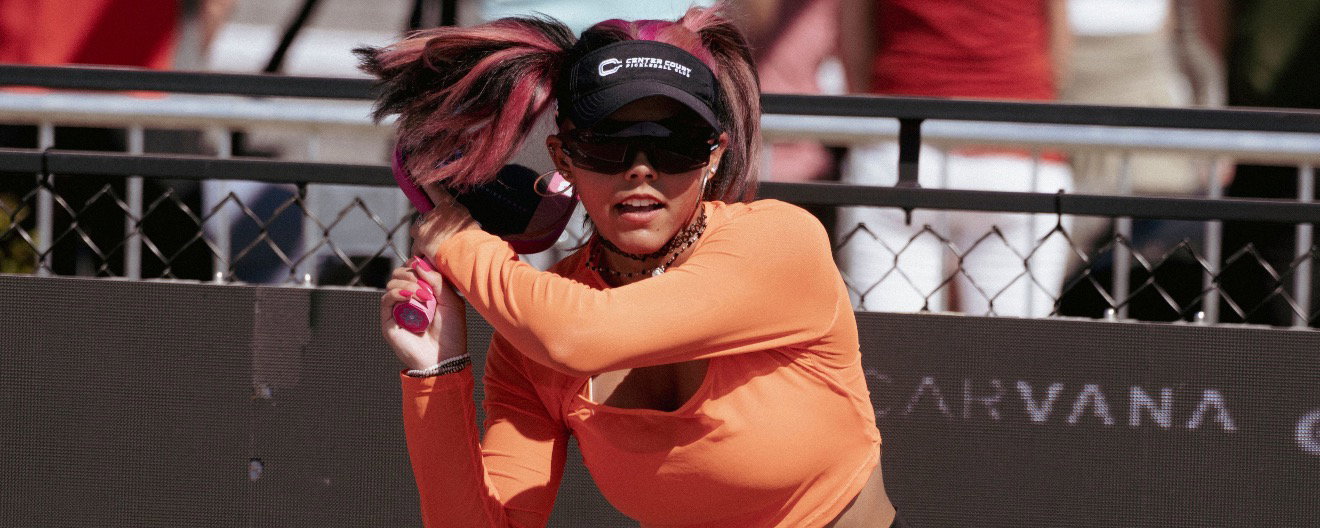 Jalina Ingram: Pickleball's Colorful Hair Icon