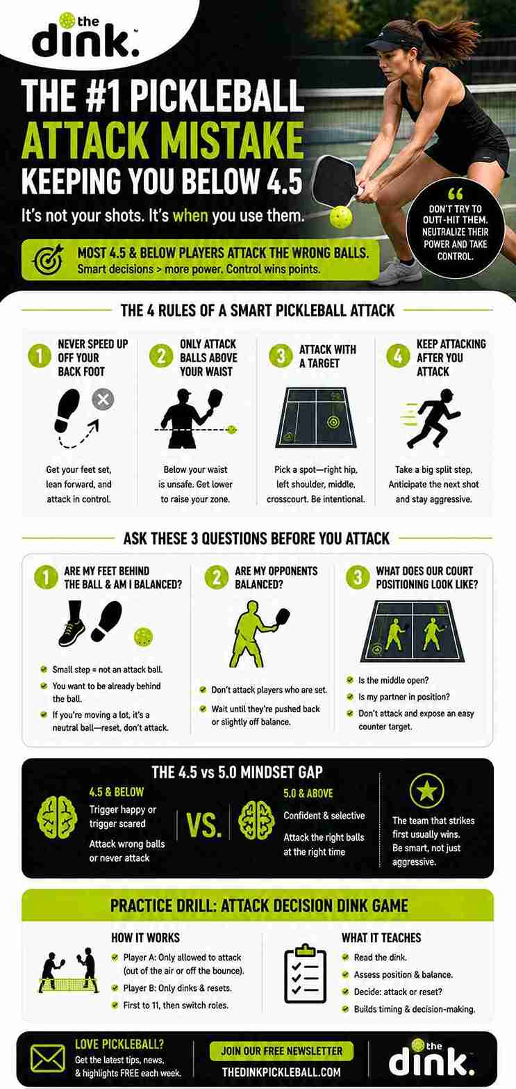 4 Smart Attack Rules That Separate 4.5 from 5.0 Players