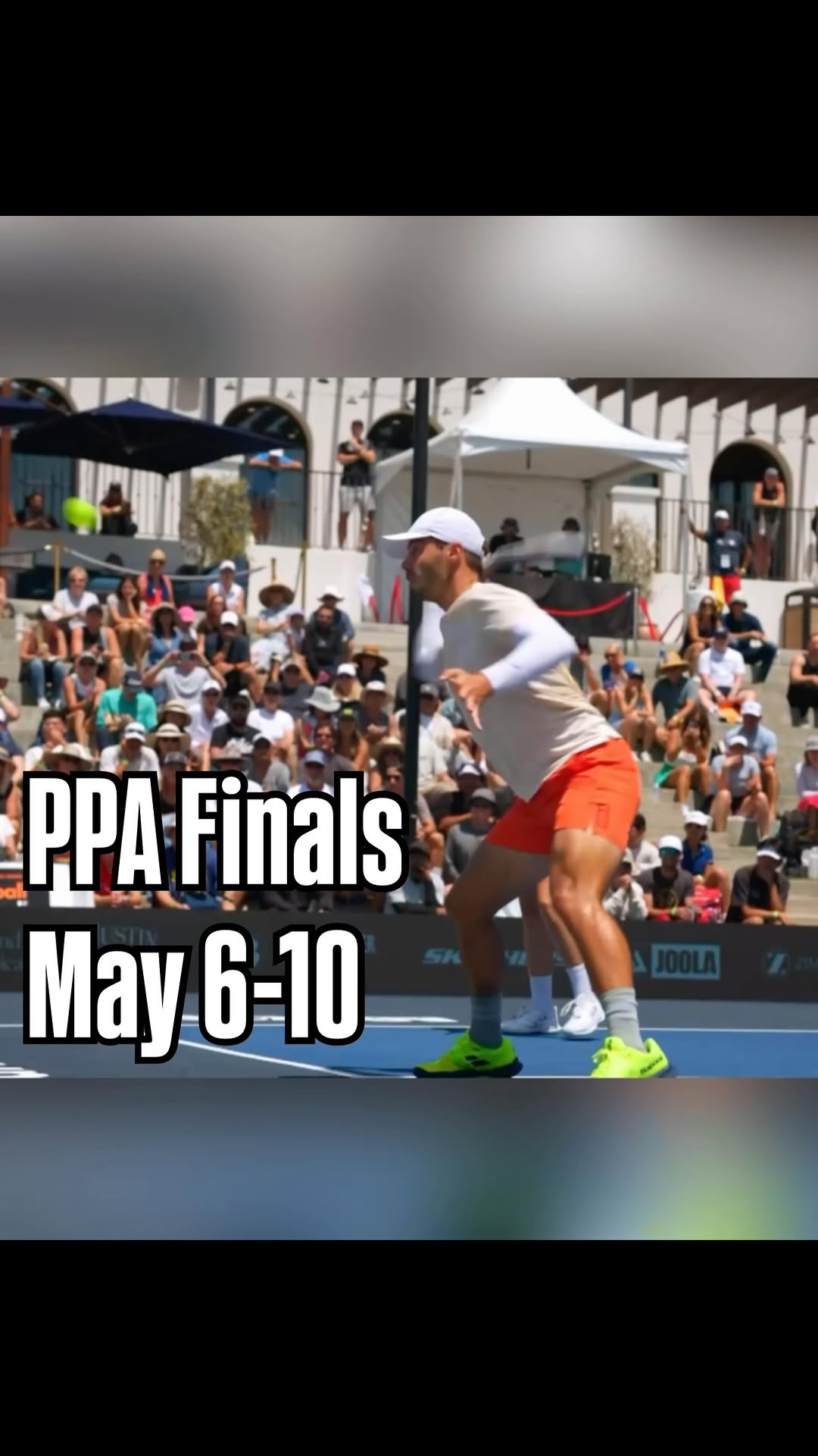 It all comes down to this. 😤 Don’t miss the PPA Finals May 6-10, LIVE on PBTV 📺